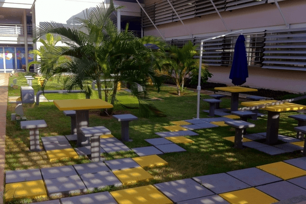 Jardim interno