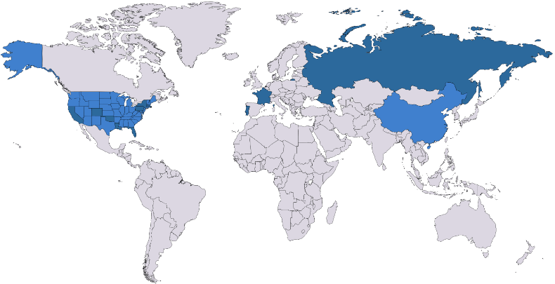 Internacional Mapa 2019